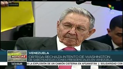 Ortega rechaza intento de EE.UU. de sabotear elecciones venezolanas