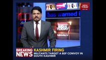 BSF Convoy Targeted By Terroists In Kashmir, 3 Jawans Injured
