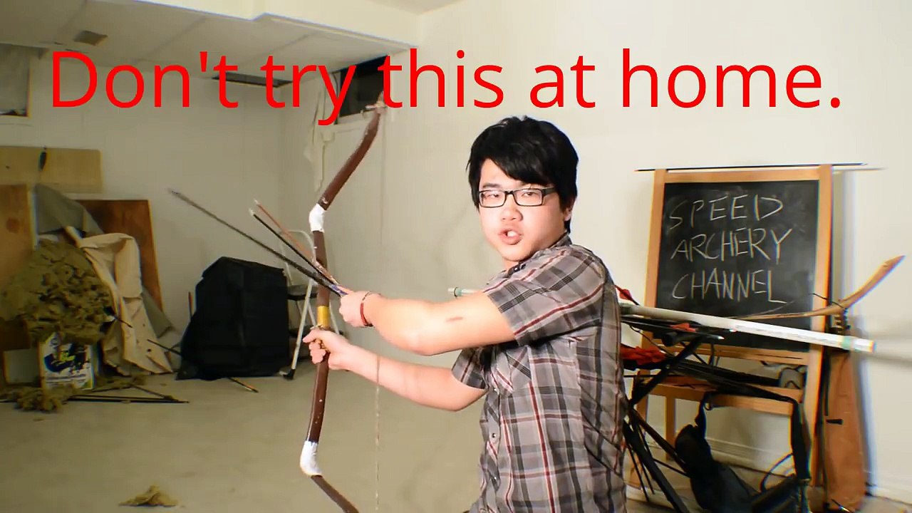 How Lars Andersen uses special arrows to shoot faster