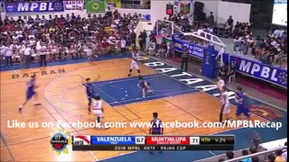 Muntinlupa Cagers vs Valenzuela Classic Full Game Highlights MPBL March 6 2018