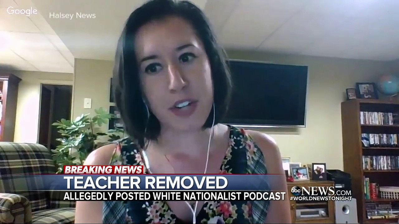 Teacher accused of producing racist podcast defends herself