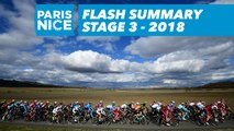 Flash Summary - Stage 3 - Paris-Nice 2018