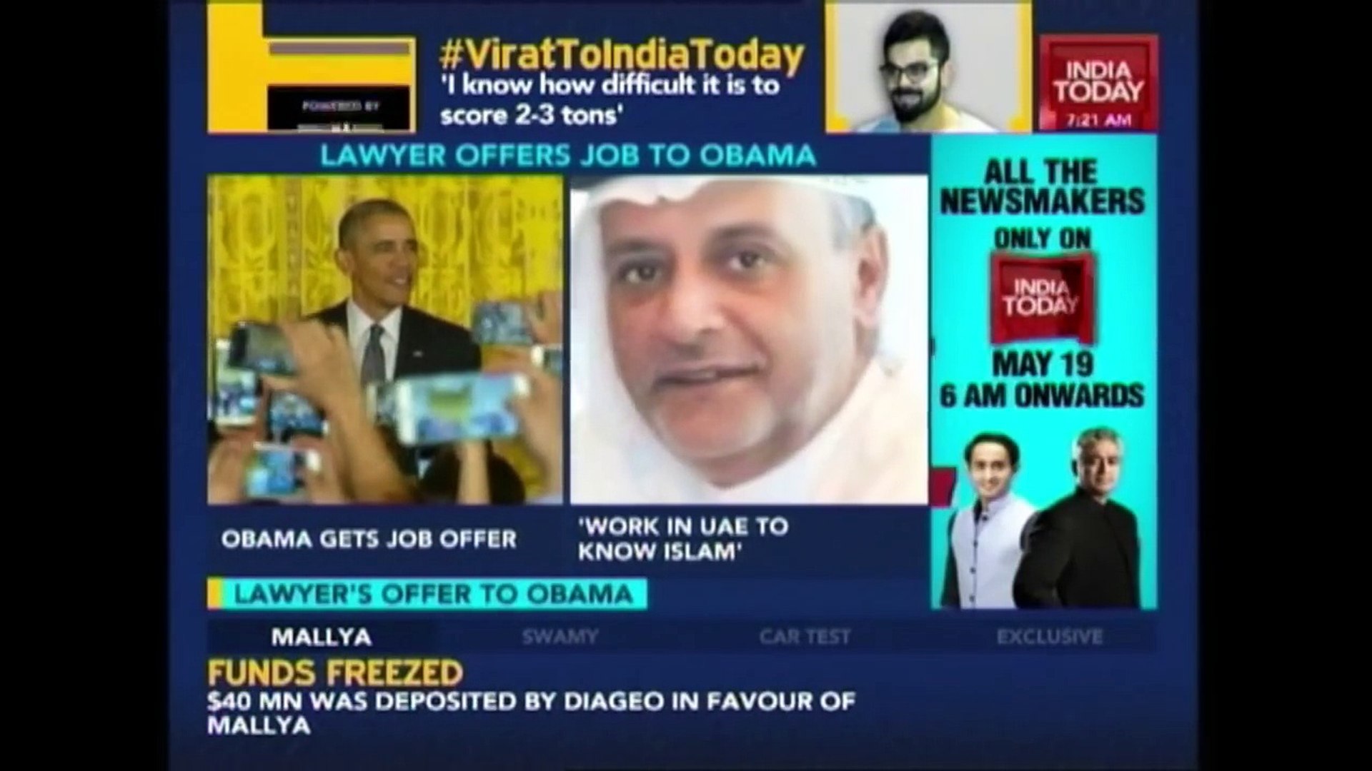 Dubai Lawyer Offers Job For Barack Obama In His Firm
