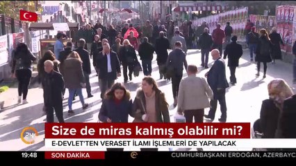 Size de miras kalmış olabilir mi?