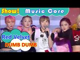 [HOT] Red Velvet - DUMB DUMB, 레드벨벳 - 덤덤 Show Music core 20160910