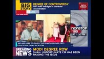 Amit Shah And Arun Jaitely Presents Narendra Modi's Degrees In Public