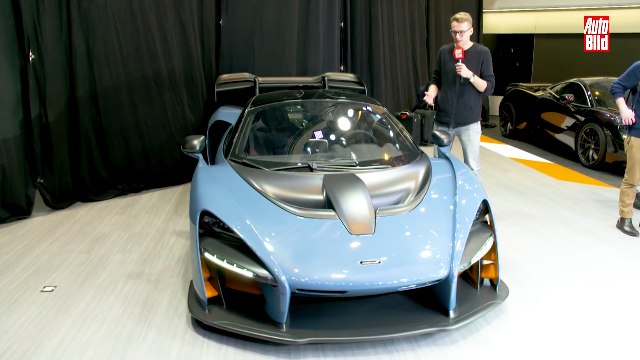VÍDEO: McLaren Senna, al detalle en el Salón de Ginebra 2018