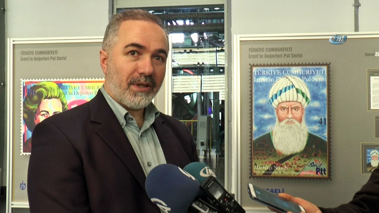 İzmit’in önemli isimleri ‘İzmit’in Değerleri Pul Sergisi’nde hayat buluyor