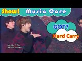 [HOT] GOT7 - Hard Carry, 갓세븐 - 하드캐리 Show Music core 20161029