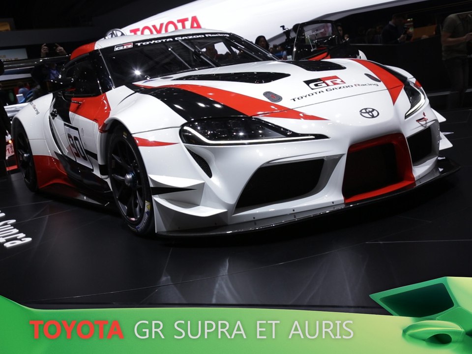 Toyota GR Supra et Auris en direct du salon de Genève 2018