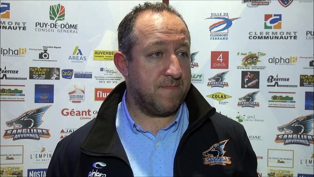 Hockey sur glace 2018-03-03 D2 Interview Eric Sarliève Sarliève - Coach Clermont-Ferrand
