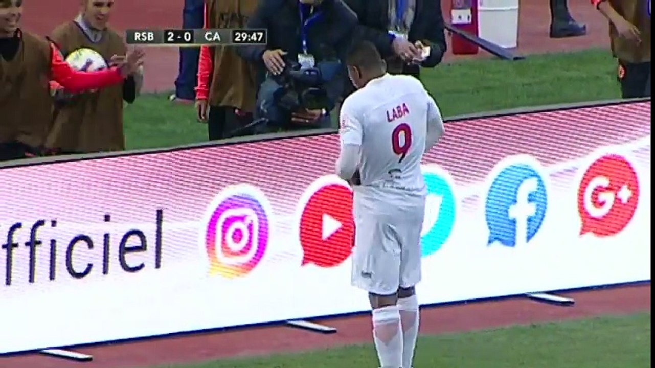 الهدف الثاني لنهضة بركان أمام نادي الأفريقي - كأس الكونفدرالية الإفريقية