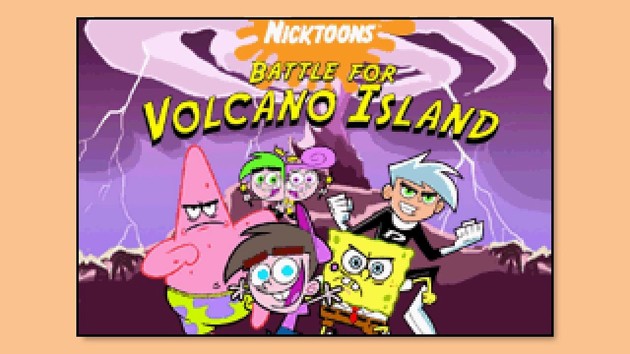 [GBA] Nicktoons - Battle for Volcano Island - Part 1