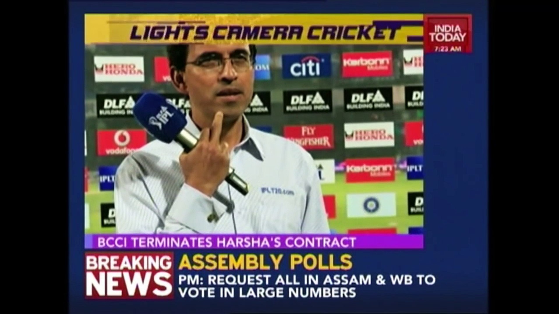 BCCI Sacks Harsha Bhogle From IPL Commentary