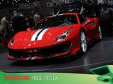 Ferrari 488 Pista en direct du salon de Genève 2018