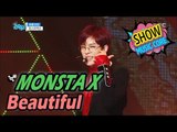 [HOT] MONSTA X - Beautiful, 몬스타엑스 - 아름다워 Show Music core 20170408