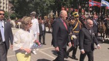 Reyes de Noruega inician su visita oficial a Argentina