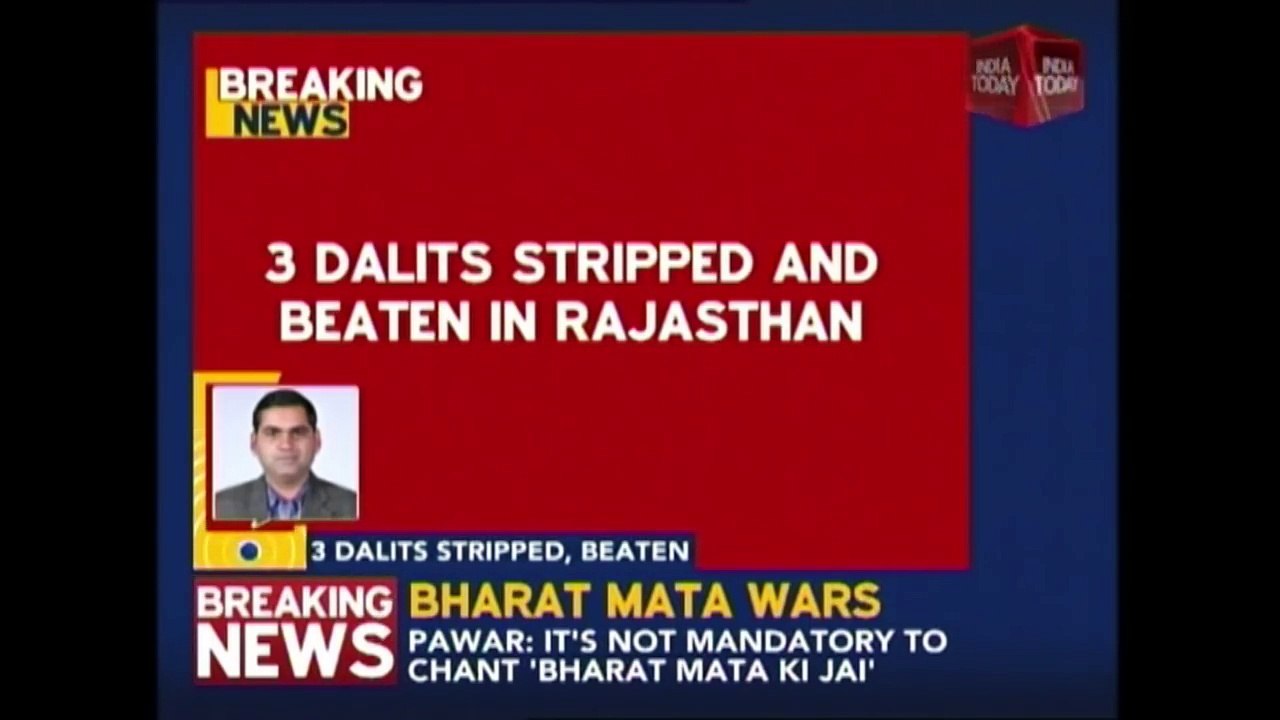 3 Dalit Boys Stripped And Beaten In Rajasthan