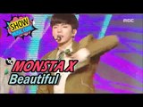 [HOT] MONSTA X - Beautiful, 몬스타엑스 - 아름다워 Show Music core 20170415