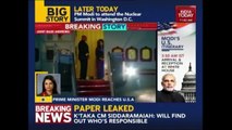 Prime Minister Narendra Modi Reaches U.S.A