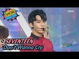 [Comeback Stage] SEVENTEEN - Don't Wanna Cry, 세븐틴 - 울고 싶지 않아 Show Music core 20170527