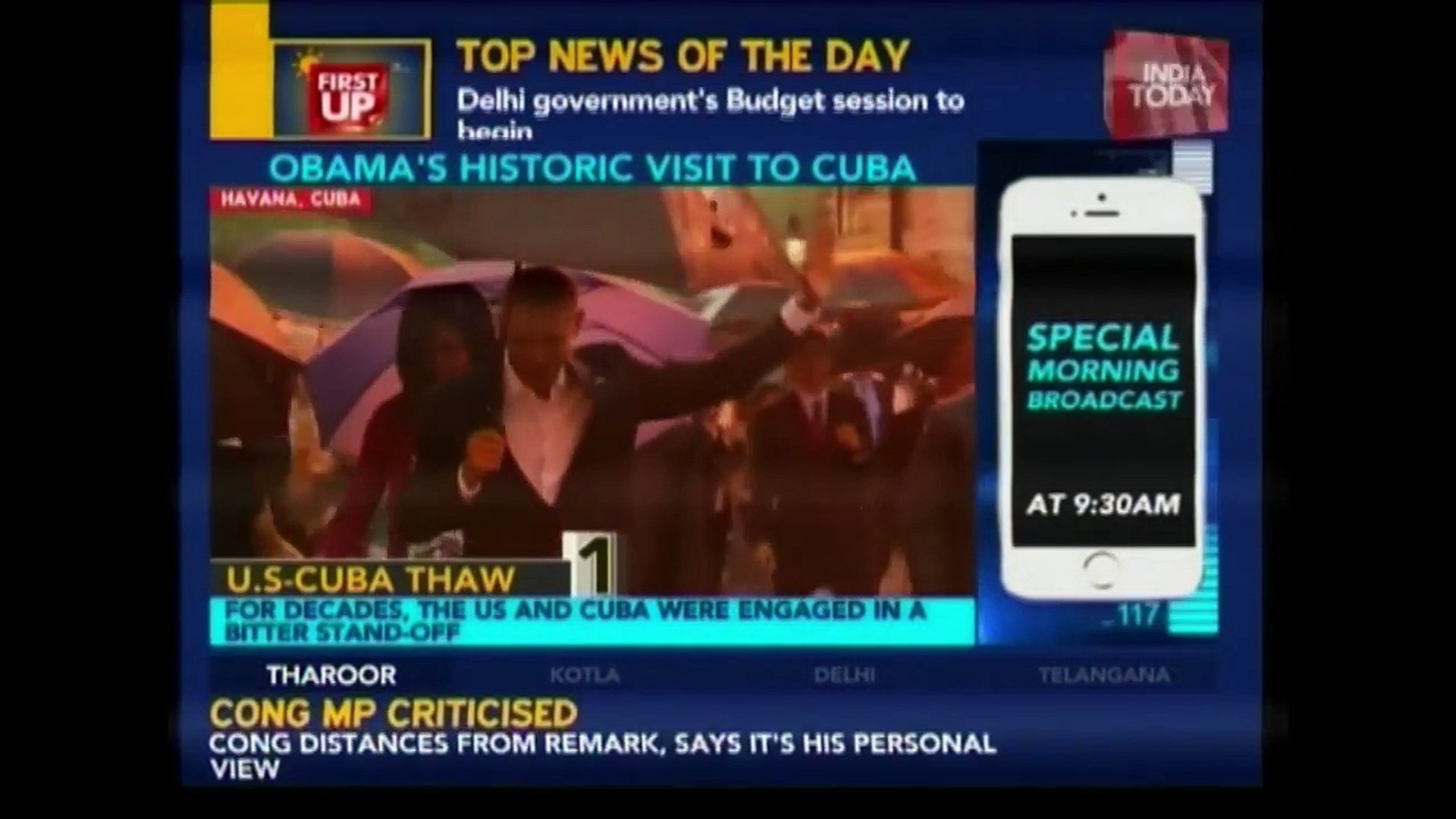 Obama's Historic Visit To Cuba