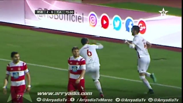 الهدف الثالث لنهضة بركان أمام نادي الأفريقي - كأس الكونفدرالية الإفريقية