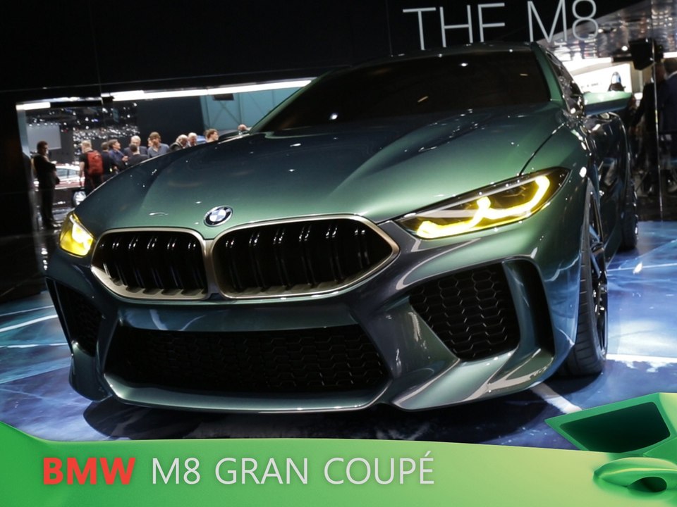 BMW M8 Gran Coupé en direct du salon de Genève 2018