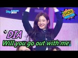 [HOT] DIA - Will you go out with me, 다이아 - 나랑 사귈래 Show Music core 20170506