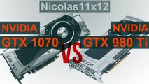 NVIDIA GTX 1070 vs GTX 980 Ti