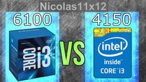 Intel i3-6100 vs i3-4150
