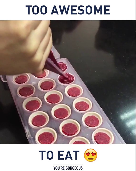 I can't believe my eyes! These are desserts! ￼￼Video courtesy of Kiev International Culinary Academy,kica-ukraine.com, instagram.com/kica_kiev