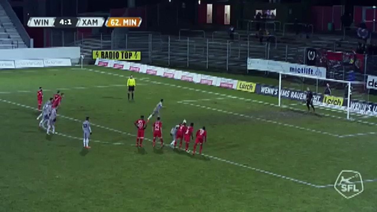 Winterthur 4:2 Xamax (Switzerland. Challenge League. 5 March 2018)
