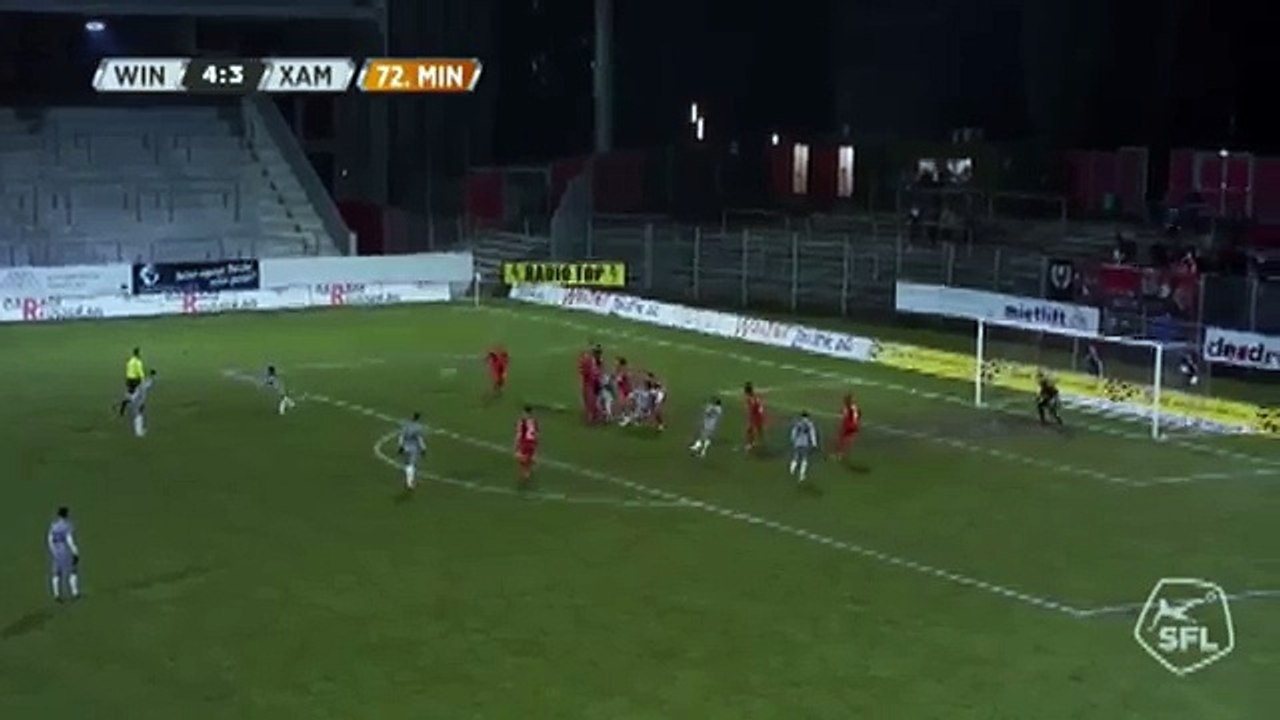 Winterthur 4:4 Xamax (Switzerland. Challenge League. 5 March 2018)