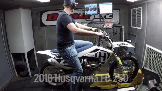 Husqvarna FC 250 Dyno