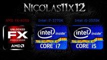 AMD FX-8350 vs Intel i7-3770K vs Intel i5-3570K CPU Comparison Review