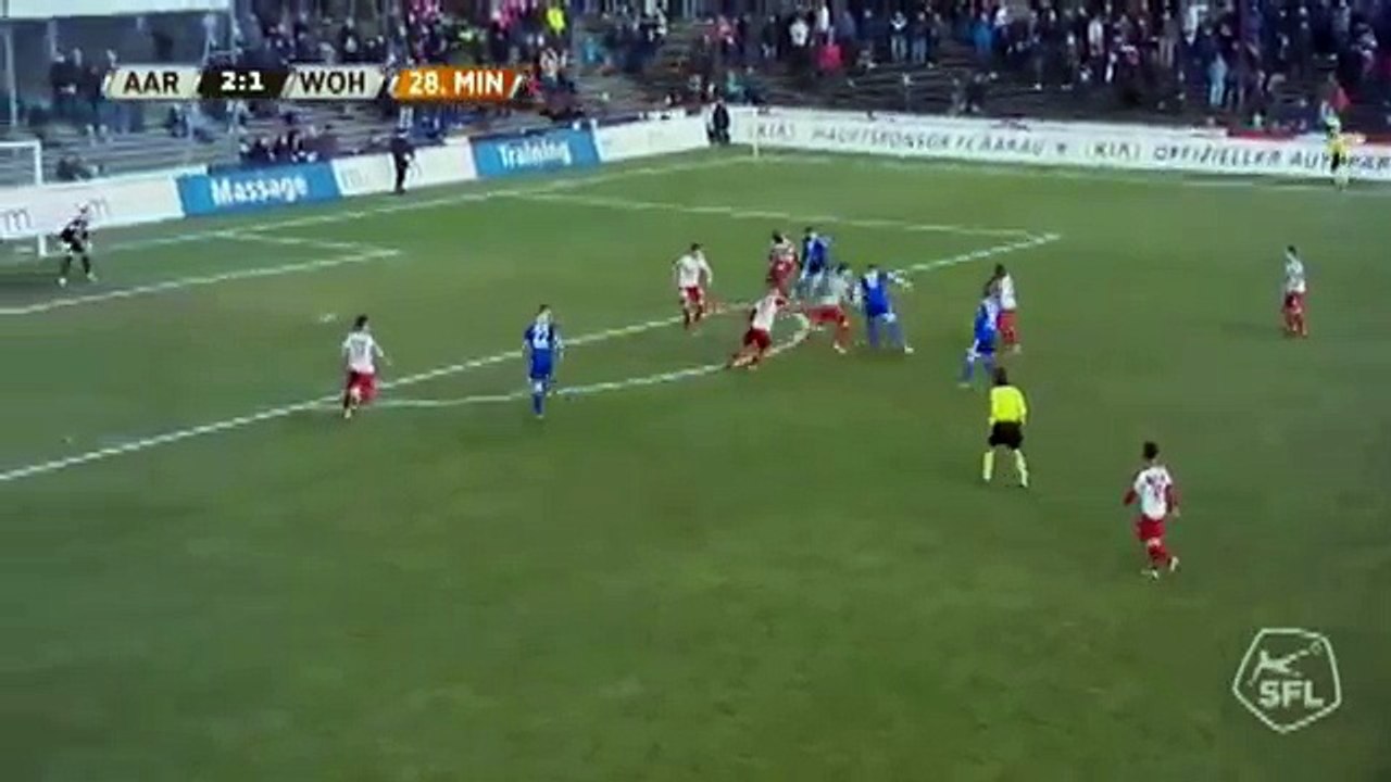 Aarau 2:2 Wohlen (Switzerland. Challenge League. 5 March 2018)