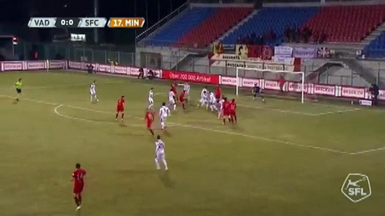 Vaduz 1:0 Servette (Switzerland. Challenge League. 5 March 2018)