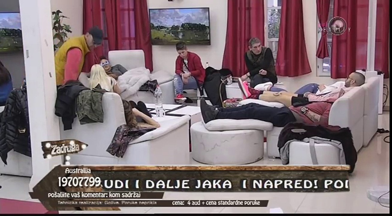 Zadruga - Bora pita Slobu da bude voditelj Radia Amnezija umesto Milana - 06.03.2018.