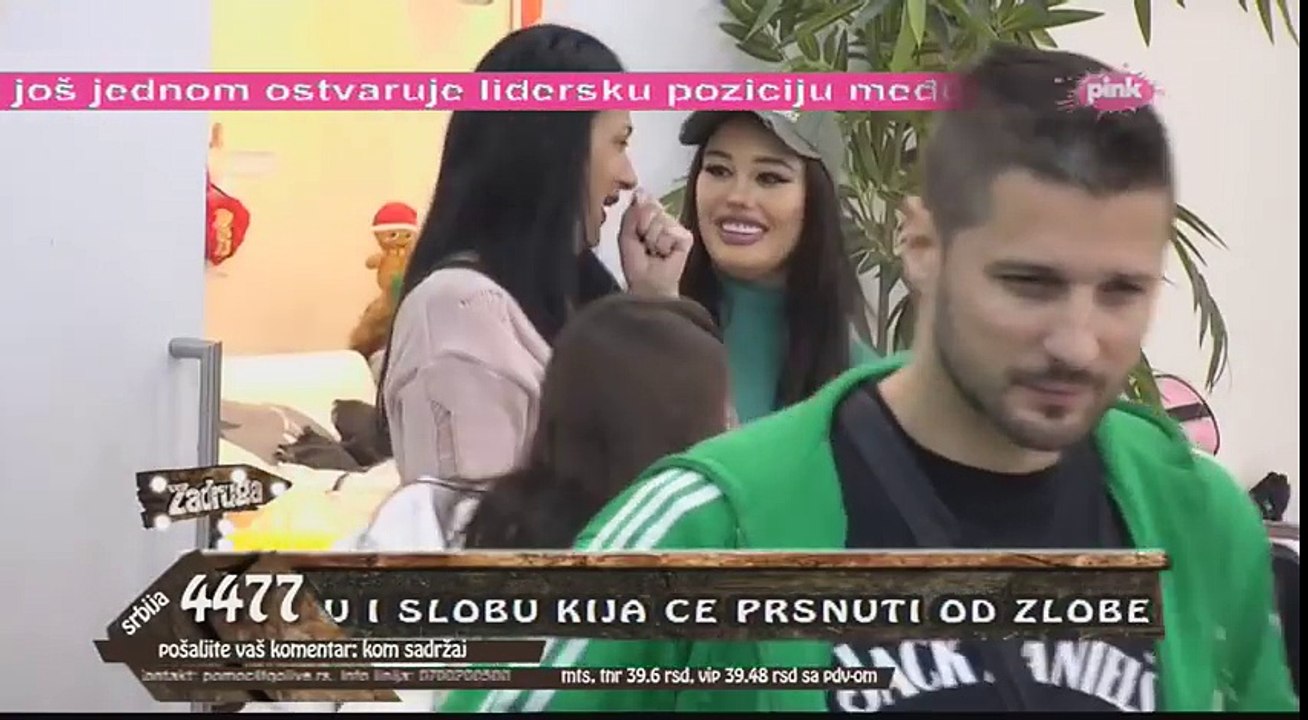 Zadruga - Iznenađenje za Saškin rođendan - 06.03.2018.