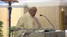 Pope at Santa Marta: When doctrine turns into ideology, it becomes a mistake