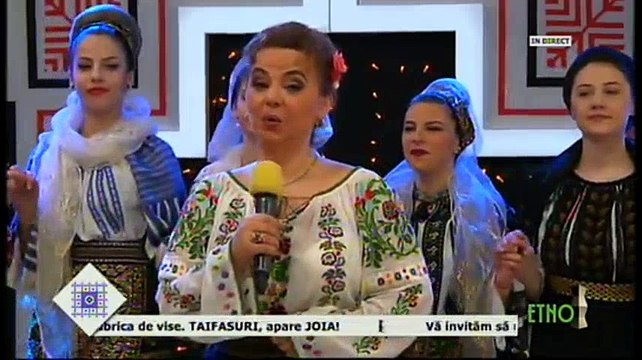 Carmen Iordache Cernea - Cin' se-aude fluierand (Matinali si populari - ETNO TV - 01.02.2018)