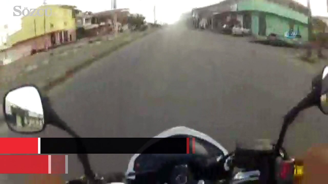 Hız tutkunu motosikletlilerin yarışı faciayla b...