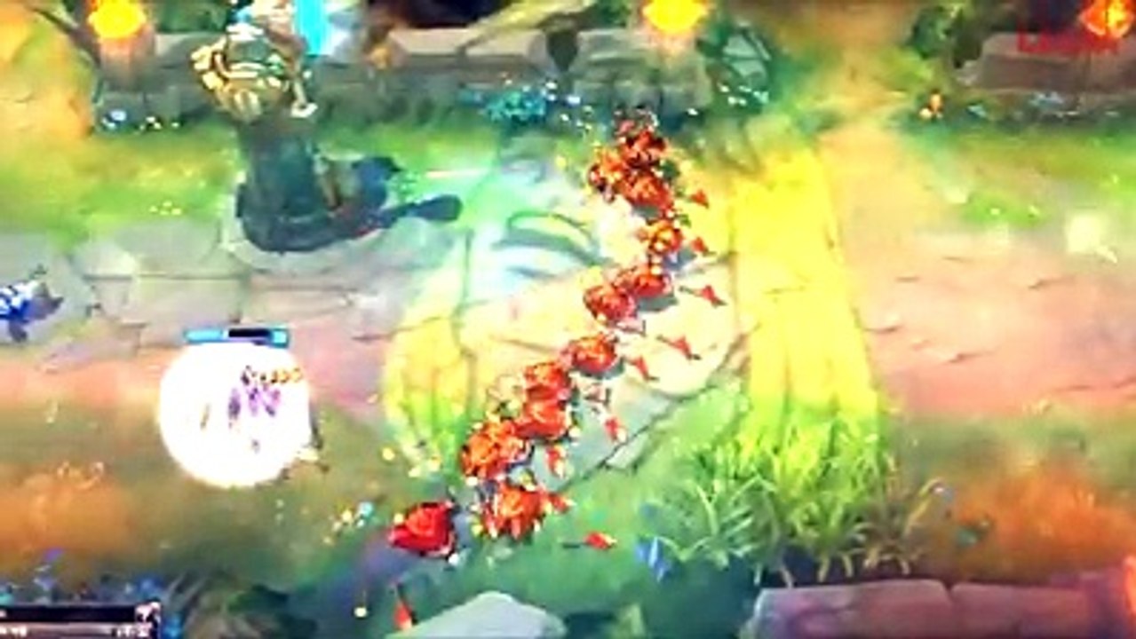 League Of Legends beautiful FARMING