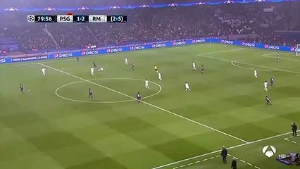 Casemiro Goal HD -  Paris SG 1-2 Real Madrid 06.03.2018