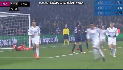 Casemiro Goal HD - Paris SG 1-2 Real Madrid 06.03.2018
