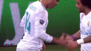 Casemiro Goal - PSG vs Real Madrid 1-2 Champions League-ENGLISH COMMENTARY