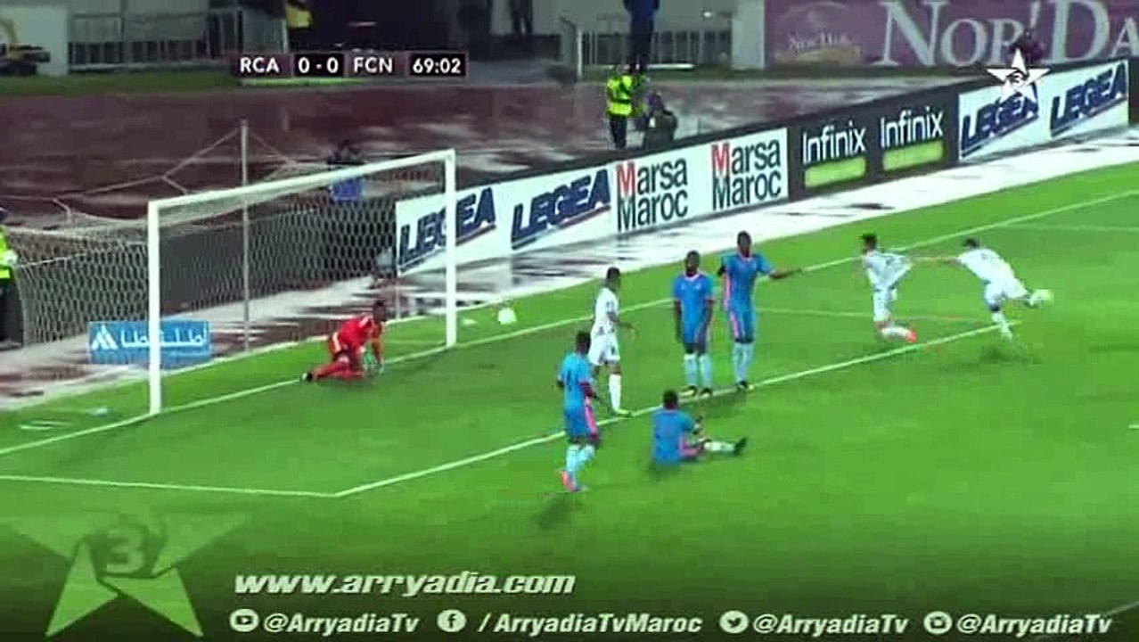 أهداف مباراة الرجاء الرياضي 1 - 1 إف سي نواذيبو...