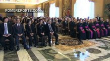 Pope Francis with John Paul II Foundation: Educating youth is an investment for the future