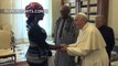 Pope Francis meets with the president of Burkina Faso